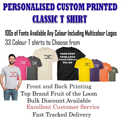 Maßgeschneidertes bedrucktes personalisiertes T-Shirt Ihr Text Geschäftslogo Hirsch Henne Unisex