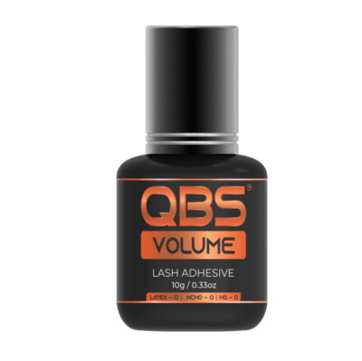 QBS Volume Eyelash Extension Glue 1-2s Drying Black Adhesive for Russian Lashes