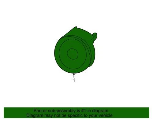 Conjunto de lámpara antiniebla genuina GM 1992-2000 GMC Pontiac (menos bombilla de retención) 16514760 Foto 2 de 2