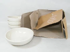 (4) LIBERTYWARE 7 1/2" BONE COLORED BOWLS 30 OZ CAPACITY