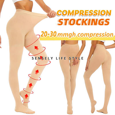 Pantimedias De Compresion Para Mujer Hombres 20-30 mmHg Medias Para Varices US