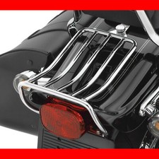 Portapacchi Fatbob, per Seggiolino, Cromo, Harley - Davidson, Softail 00 - 05