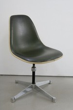 Charles Eames PSC Swivel Fiberglas Sidechair contract Vitra Herman Miller 