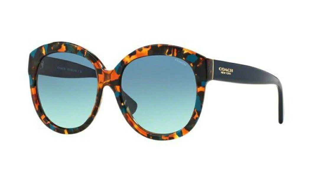 Coach Blue Plastic Frame Sunglasses for Women for sale | eBay display picture 1