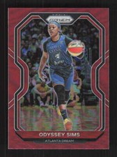 Odyssey Sims SN 2021 Panini Prizm WNBA /299 Prizms Red Atlanta Dream #80