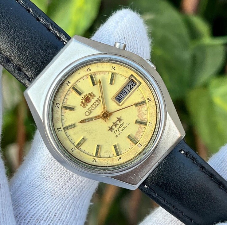SEIKO　CITIZEN　ORIENT　金メッキ　ビンテージ手巻き時計24個 CITIZEN 21 JEWELS AUTOMATIC 4-062434 JAPAN MEN'S FULL