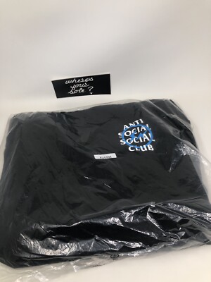 Anti Social Social Club Fragment Blue Bolt hoodie size XL Extra