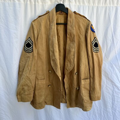 WWII US Army Air Corps Custom Overcoat Fashion Seal Uniforms