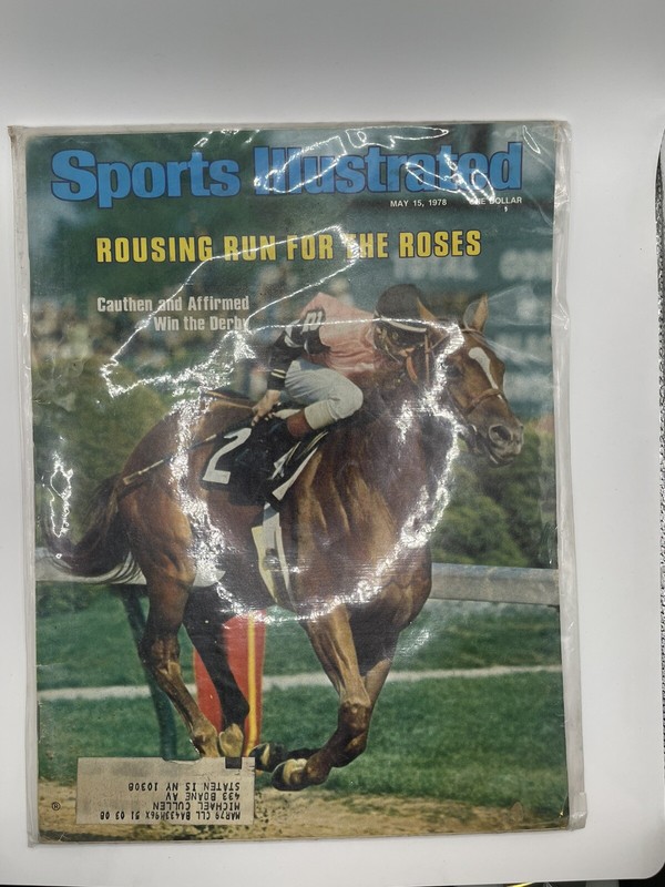 SPORTS ILLUSTRATED magazine may 15 1978 Rousing Run for The roses M198 