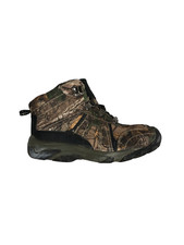 Realtree Xtra 6" Camo Black Waterproof Work Boots Boys Size: 3 12709