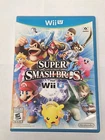 Super Smash Bros. Game (Wii U 2014) CIB Case & Manual Included Nintendo Fighting