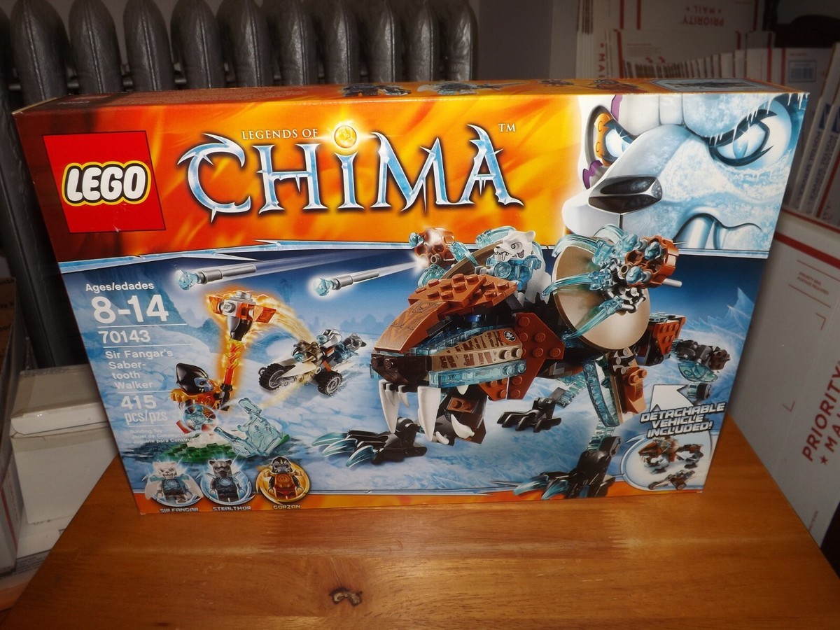 LEGO LEGENDS OF CHIMA SIR FANGAR'S SABER-TOOTH WALKER 70143 415