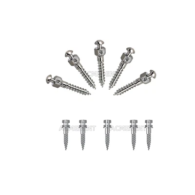 5Piece Dental Mini Screw Orthodontic Achor Implants Micro Screws 1.4 1.6 1.8 2.0