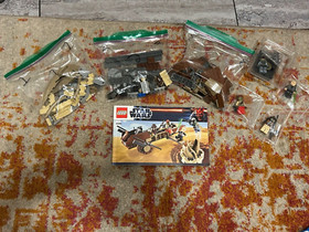 LEGO Star Wars Desert Skiff 9496 with Original Box, Instructions, & Minifigures