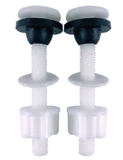 Trisonic Toilet Seat Hinge Bolts - Attaches Toilet Seat Hinge to Bowl Durability
