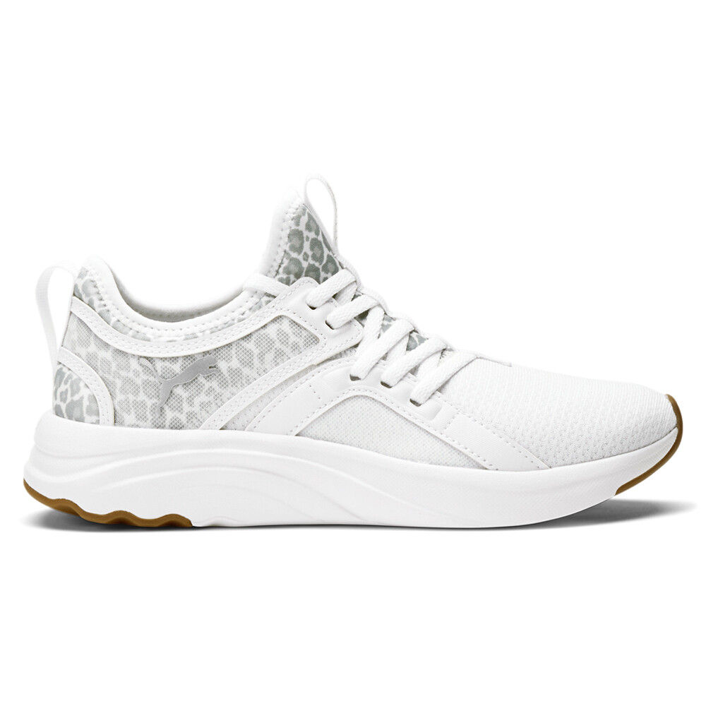 Женские кроссовки для бега Puma Softride Sophia с диким принтом, размер 9,5 М, спортивные кроссовки Sho