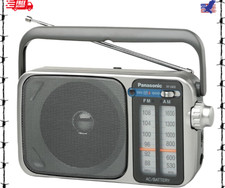 Panasonic RF-2400 AM/FM Portable Radio - Silver for sale
