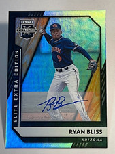 2021 Panini EXTRA EDITION REFRACTOR PROSPECT ROOKIE AUTO Ryan Bliss Item 1