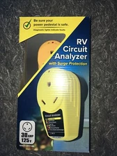 CAMCO RV Circuit Analyzer Surge Protection 30 Amp 125V Protect Your Investment!