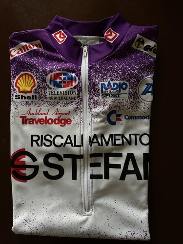 Maillot Cyclisme Vintage Giessegi - Homme XL - Fabriqué En Italie