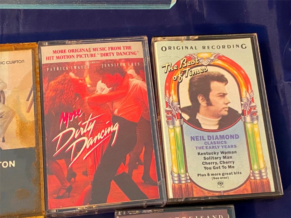 Pop Rock Classic Lot of 11 Vintage Cassette Tapes Clapton Boston Cinderella Neil - Image 4 of 4