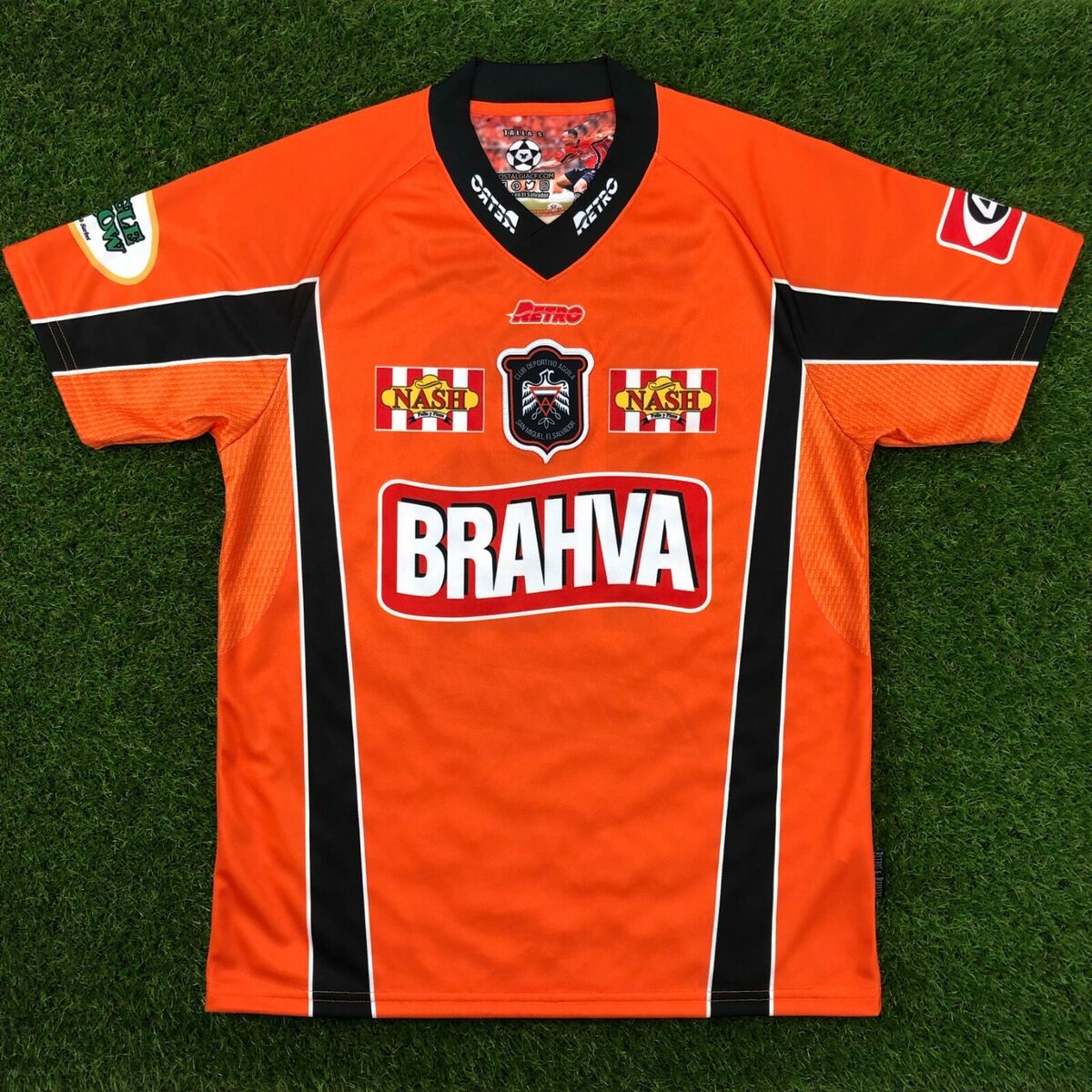 CD Aguila (Soccer Jersey El Salvador), Camisa de Futbol Retro - 2006 (LOOSE  FIT)