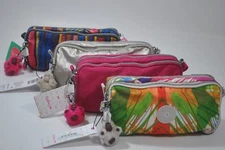 New With Tag Kipling Chap Pen Case/Cosmetics Makeup Pouch organizer