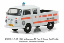 Greenlight 1:64 Club V-Dub 1977 Volkswagen T2 Type 2 Double Cab Pick-Up 29890-E