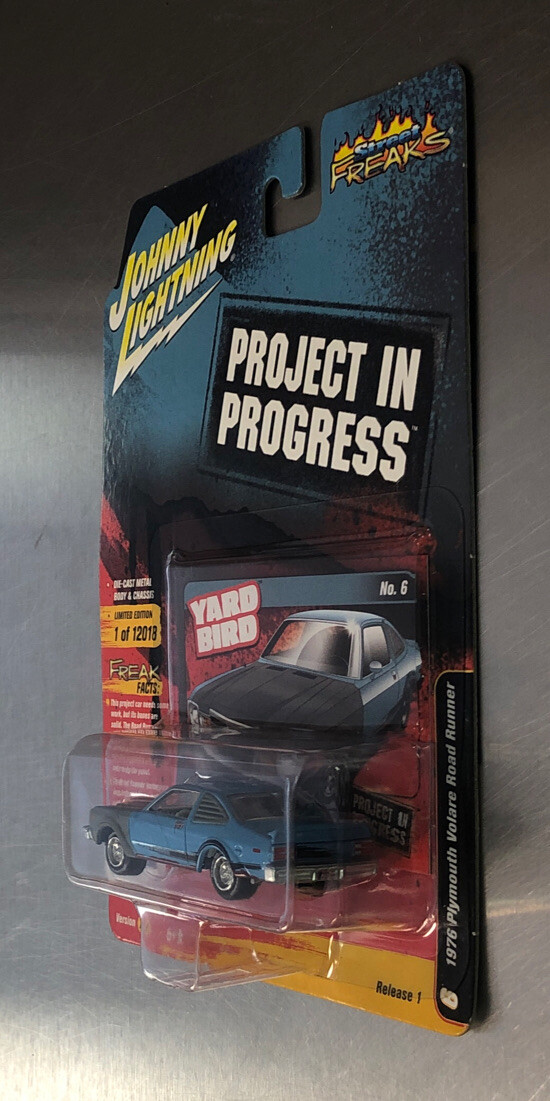 JOHNNY LIGHTNING PROJECT IN PROGRESS 1976 PLYMOUTH VOLARE