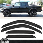 For 01-04 Toyota Tacoma Crew Cab Window Visor Rain Deflector Guard 4PCS Set