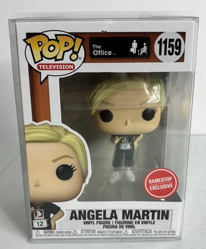 Funko Pop! The Office Angela Martin #1159 GameStop Exc) Figure W/ PROTECTOR