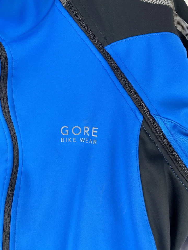 Chaqueta para hombre Gore Bike Wear azul medio Phantom 2.0 Windstopper ciclismo cremallera* Foto 3 de 4