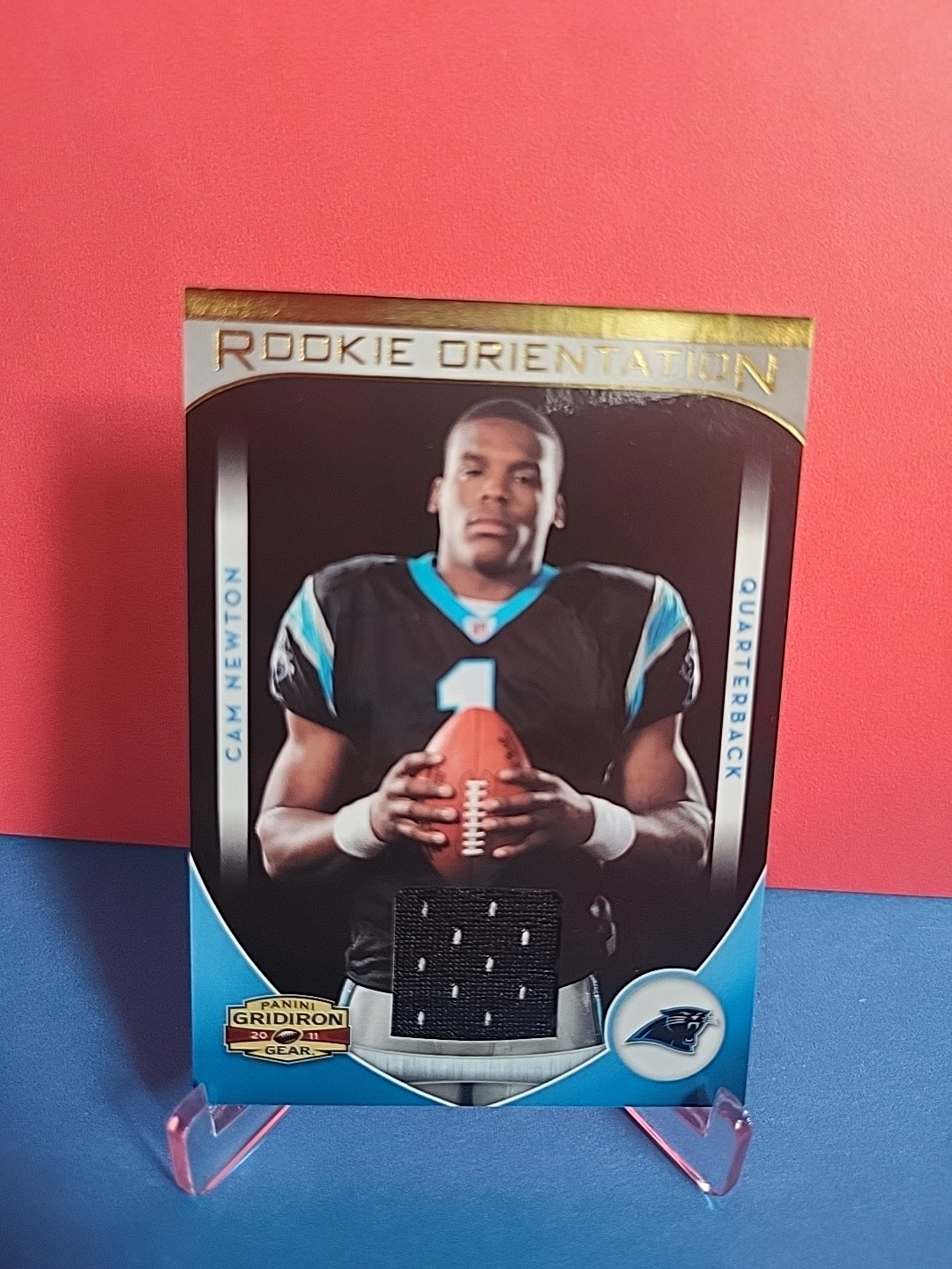 Cam Newton Panini Gridiron Gear Rookie Orientation #30 Jersey