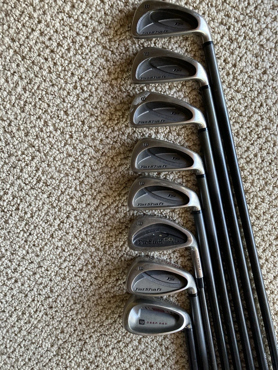 Wilson Fat Shaft Irons Set Golf Clubs for sale - eBay