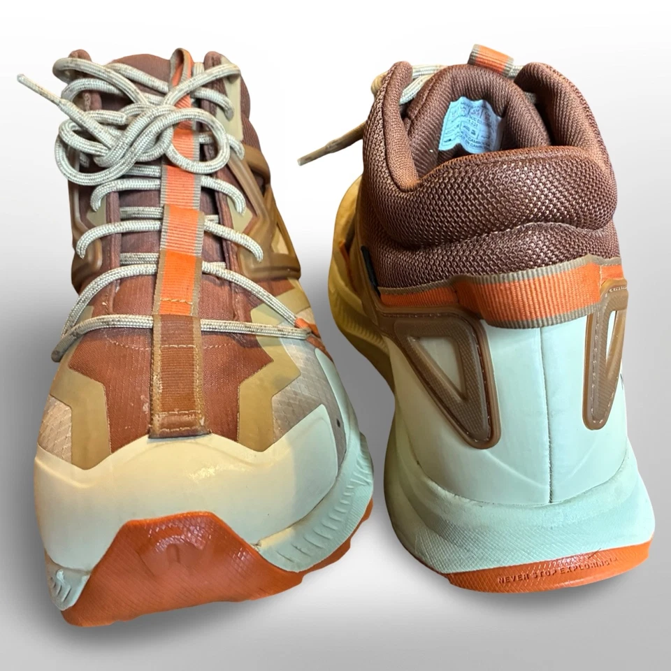 The North Face Men’s Oxeye Mid Waterproof Boots - Size 12 - Tan / Orange - Image 4 of 4