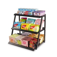 WWN 3-Tier Candy Display - Multi-Functional Counter Snack  Chip Ho... Fast Ship