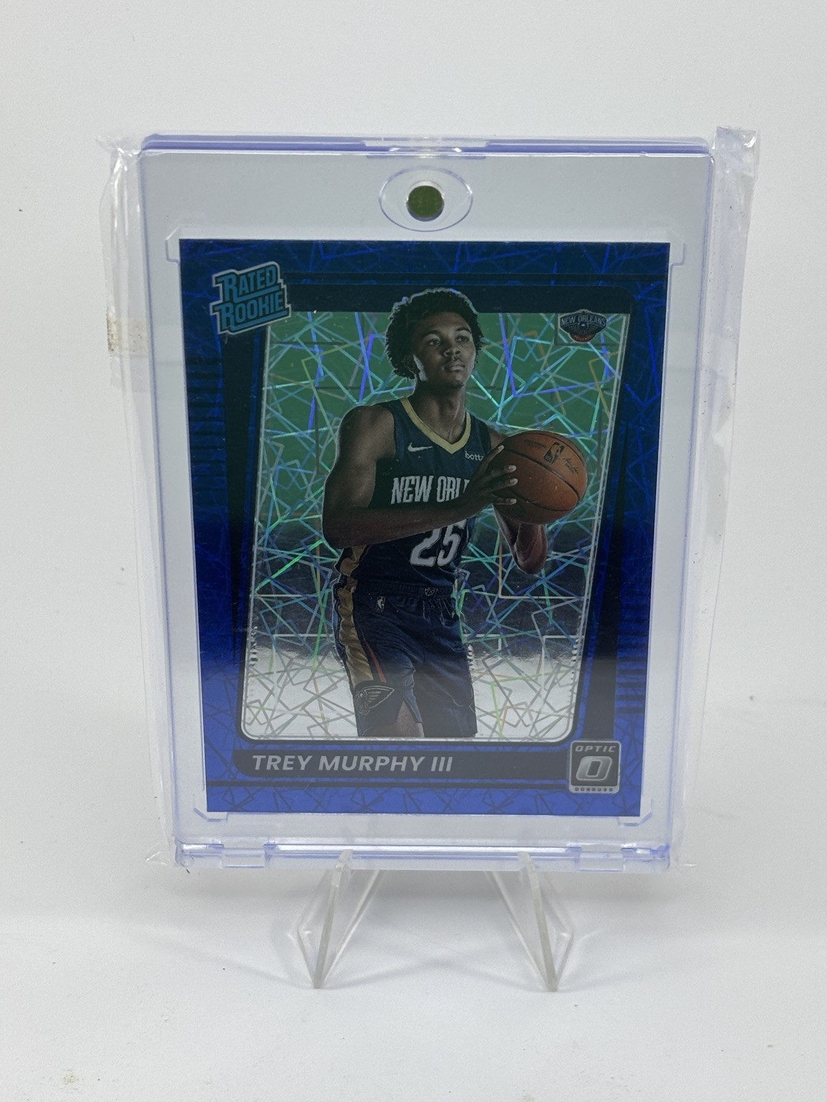 Trey Murphy III 2021-22 Donruss Optic Blue Velocity Rookie #178