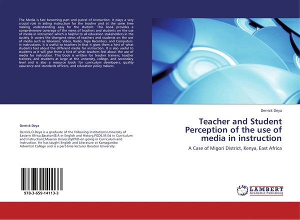 Derrick Deya | Teacher And Student Perception Of The Use Of Media In Instruction-image