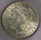 1889 $1 Morgan Silver Dollar-BU