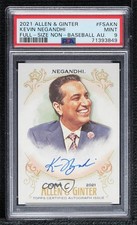 2021 Allen & Ginter's Full Size Non-Baseball Kevin Negandhi PSA 9 MINT Auto 0ag4