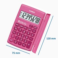 Casio LC-401LV Grundschulrechner Pink Petite Fx Neu