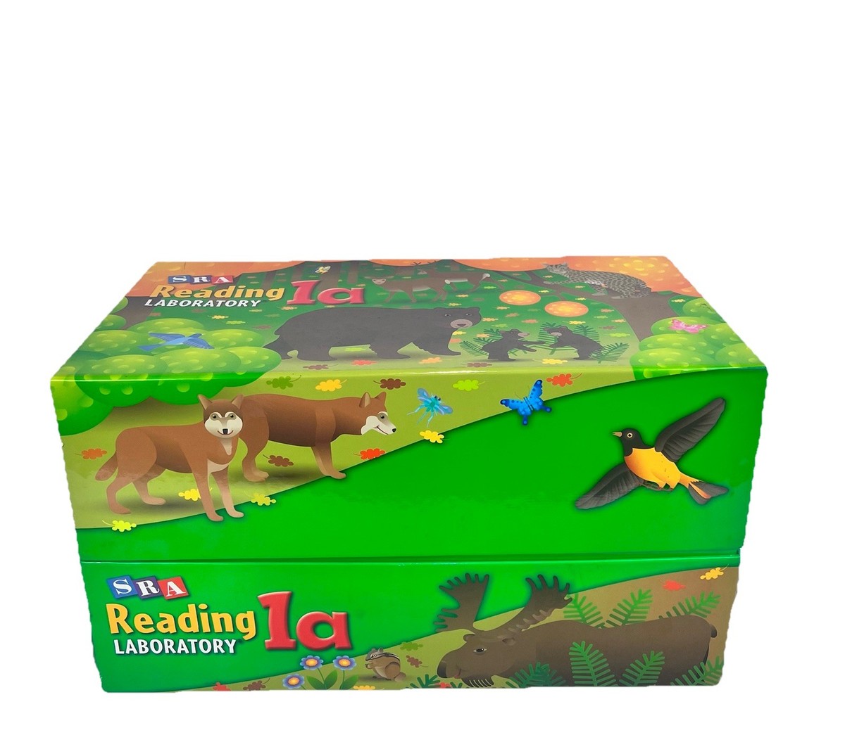 SRA Reading Laboratory Kit 1a Power Builders Cards CD Unused