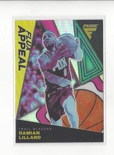 2022-23 Panini Flux Flux Appeal Silver Prizm #4 Damian Lillard Blazers