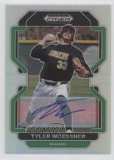 2022 Panini Prizm Draft Picks Silver Prizm Auto Tyler Woessner #PDP192 Auto 8d2