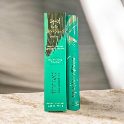 #ad Thrive Causemetics Liquid Lash Extensions Mascara Black 0.38 oz New Sealed $14.00