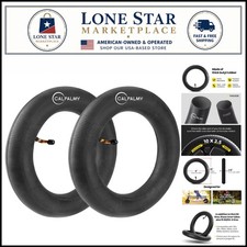 Durable 2-Pack 10x2.50 Inner Tubes - Shock Absorbing Leak Resistant Design