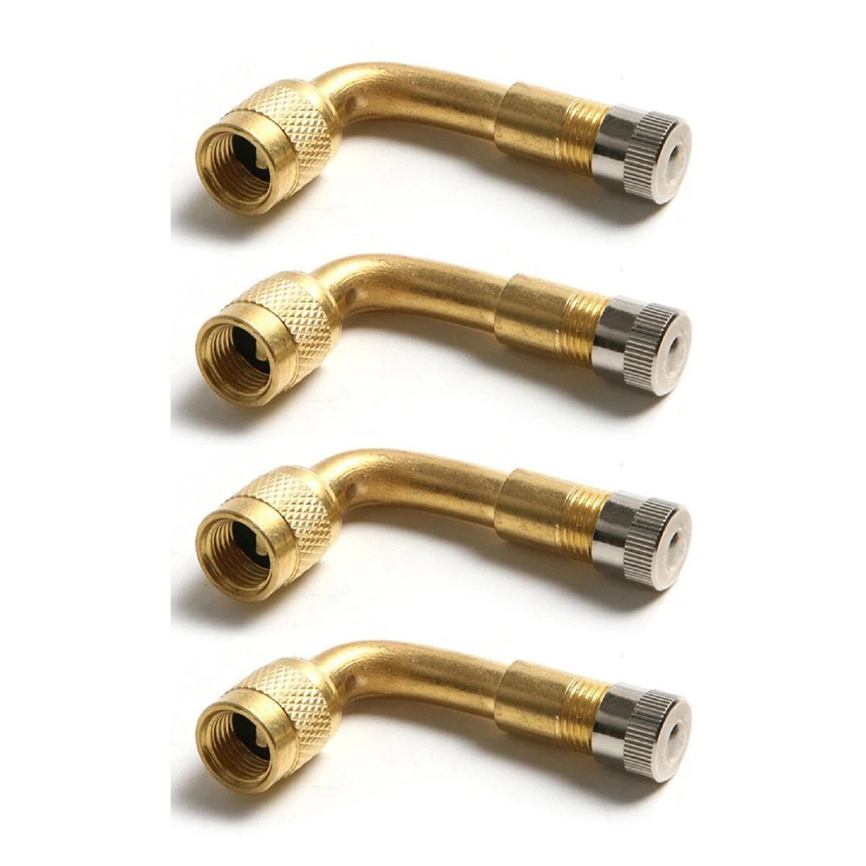 Practical Tire Valve Angle Bend Brass Tool ​4PCS 45 Degree Accessories - Image 4 of 4
