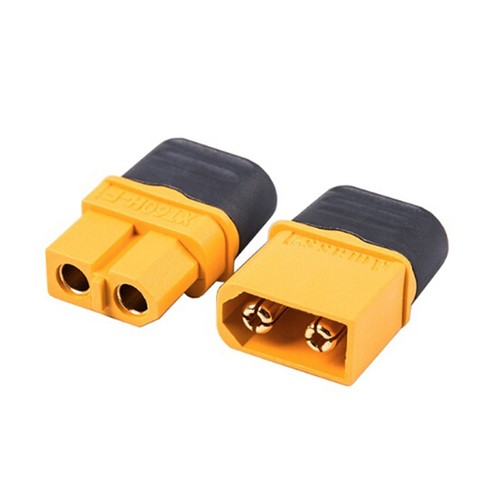 Connecteur Mâle/femelle XT60  2+4  5 Paires Avec Broche De Signal Et Gaine Fil A Souder Accessoires Pour Modele Reduit Davion Rc~p133234999