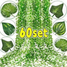 Artificial Ivy Leaf Vine Garland Hanging Fake Plant Home Wedding Decor   