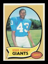 1970 Topps #17 Spider Lockhart New York Giants